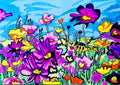 Bright Summer Flowers – Limited Edition Giclée Print